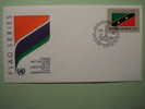 8583 FLAG DRAPEAUX BANDERA  Saint Kitts And Nevis   - FDC SPD   O.N.U  U.N OFFICIAL FIRST DAY COVER AÑO/YEAR 1989 - Enveloppes