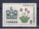 CDN+ Kanada 1964 Mi 372 Mng/oG Wappen Von Yukon, Weidenröschen - Unused Stamps
