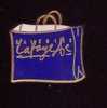 Pin's Magasin Galeries Lafayette, Sac Bleu, Arthus Bertrand - Arthus Bertrand