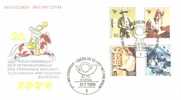 Germany / Berlin - Mi-Nr 342/345 FDC (q032)- - 1948-1970