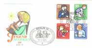 Germany / Berlin - Mi-Nr 468/471 FDC (q079)- - 1971-1980