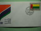 8632 FLAG DRAPEAUX BANDERA   GUINEA BISSAU  - FDC SPD   O.N.U   U.N OFFICIAL FIRST DAY COVER AÑO/YEAR 1989 - Enveloppes