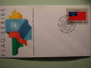 8639 FLAG DRAPEAUX BANDERA   SAMOA  - FDC SPD   O.N.U   U.N OFFICIAL FIRST DAY COVER AÑO/YEAR 1988 - Enveloppes