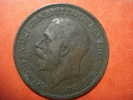 8594 UNITED KINGDOM U.K GRAN BRETAÑA    1 PENNY     AÑO / YEAR   1917    MNB- / VF- - D. 1 Penny