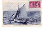 17 SAINT MARTIN DE RE * Sloop "la Pensée" En Rade * Belle CPA Animée 1932 - Saint-Martin-de-Ré