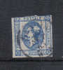 3RG17 - REGNO , 15 Cent Azzurro N. 12 .  Difettoso - Oblitérés