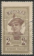 MARTINIQUE N° 62 OBLITERE - Usati