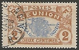 REUNION  N° 57 OBLITERE - Used Stamps