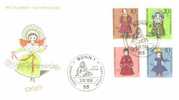 Germany - Mi-Nr 571/574 FDC (q114)- - 1961-1970