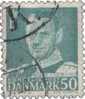 Danemark 1948. ~ YT 327A - 50 Ø Roi Frédérix IX - Used Stamps