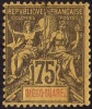 Diego Suarez - N° 49 * TYPE GROUPE - 75 C Violet Sur Jaune, émission De 1893 - Unused Stamps
