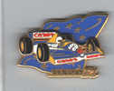 Pin´s  Sport  RENAULT  F1 Double Moule  Avec  CANON  Et  ELF Verso  RENAULT Et ARTHUS BERTRAND - F1