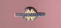 Pin's, Banque De France, Logo - Banks