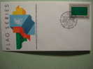 8649  FLAG DRAPEAUX BANDERA   LYBIAN LIBIA    - FDC SPD   O.N.U   U.N OFFICIAL FIRST DAY COVER AÑO/YEAR 1988 - Buste