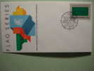 8649  FLAG DRAPEAUX BANDERA   LYBIAN LIBIA    - FDC SPD   O.N.U   U.N OFFICIAL FIRST DAY COVER AÑO/YEAR 1988 - Briefe