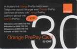 Orange PrePay Card 30 CHF - Operatori Telecom