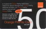 Orange PrePay Card 50 CHF - Telecom Operators