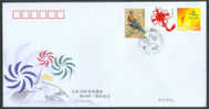 PFTN.AY-10 1 YEAR COUNTDOWN TO PARALYMPIC GAME COMM.COVER - Sommer 2008: Peking