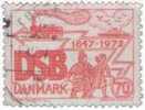 Danemark  537 (1972). - Chemln De Fer Danois - Gebraucht