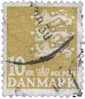 Danemark  628 (1976). - 10 K. Armoiries - Oblitérés