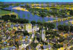 Carte Postale  45.  Beaugency  Vue D'avion  Trés Beau Plan - Beaugency