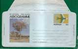 AUSTRALIA - AIR MAIL UNUSED 33c AEROGRAMME - FAUNA & FLORA - Entiers Postaux