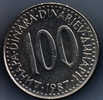 Yougoslavie 100 Dinars 1987 Sup - Jugoslavia