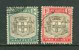 Jamaica   Stamps   SC#  37, 38 - Giamaica (...-1961)