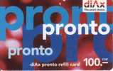 Diax Pronto Refill Card - Opérateurs Télécom