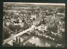 CPSM - La Roche Posay Les Bains ( 86)- Vue Aérienne - Le Pont Sur La Creuse Et La Ville ( COMBIER CIM 212 85 A) - La Roche Posay