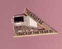 Pin's Renault AE, "truck Of The Year 91", Arthus Bertrand - Renault