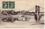 47 LAUZUN Pont Suspendu Sur La Garonne Et Les Quais - Marmande