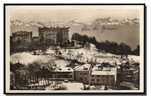 SUISSE, Canton Vaud, Saint Cergues, Les Hôtels, Carte Photo écrite, Bon état - Saint-Cergue