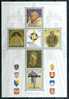 AUSTRIA Mi. 2476-2481 MNH SHEET(6) Middle-European Catholic Convention - Blocchi & Fogli