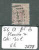 GRANDE BRETAGNE  No Yvert 56  Oblitéré.  ( Planche 7 )       Cote :  30 € - Used Stamps