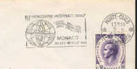 1970 Monaco  Coeurs Vaillants - Postmarks