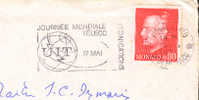 1975 Monaco  UIT - Postmarks