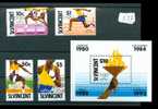 St. Vincent Olympia , No: 1130 - 33, B60, MNH ** Postfrisch #537 - Sommer 1988: Seoul