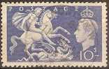 GREAT BRITAIN - 1951 10/- King George VI - St George And The Dragon. Scott 288. Fine Used - Oblitérés