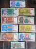 Yugoslavia,Banknote,Paper   Money,Bills,Different,10 Pcs,Inflation,1992.-1994. - Yugoslavia