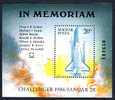 HONGRIE 1986, IN MEMORIAM CHALLENGER, 1 Bloc, NEUF. R279 - Europe