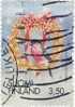 Finlande 2000. ~ YT 1510 - Oiseau Sur Couronne Tressée - Used Stamps