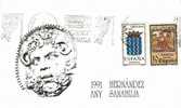 Tarjeta TARRAGONA  Hernandez Sanahuja 1991 - Briefe U. Dokumente