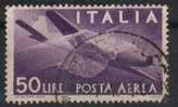 ITALIA Num 101 Aereo - Posta Aerea