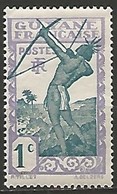 GUYANE N° 109 NEUF Avec Charnière - Ongebruikt