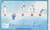 TC Japan Oiseau PENGUIN (411) Pinguin MANCHOT PINGOUIN Bird Vogel - Pinguïns & Vetganzen