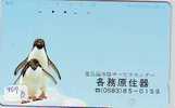 TC Japan Oiseau PENGUIN (409b) Pinguin MANCHOT PINGOUIN Bird Vogel - Pinguine