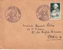 JOURNEE DU TIMBRE-MARSEILLE 26-3-1949/ LETTRE COTE 27€ - ....-1949