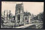 Early Postcard St Chad's Church & Graveyard Lichfield Staffordshire Stafford   - Ref B169 - Autres & Non Classés