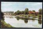 Early Postcard The Severn At Atcham Shrewsbury Shropshire Salop - Ref B169 - Shropshire